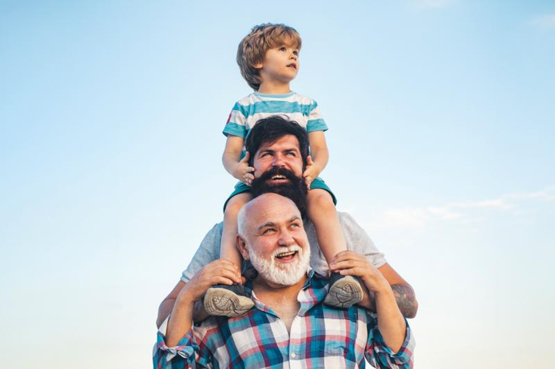 Father and son