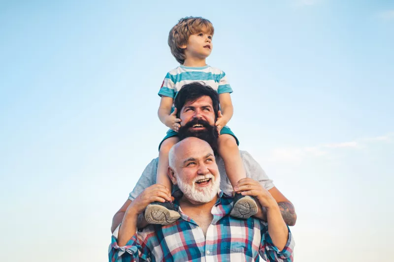 Father and son